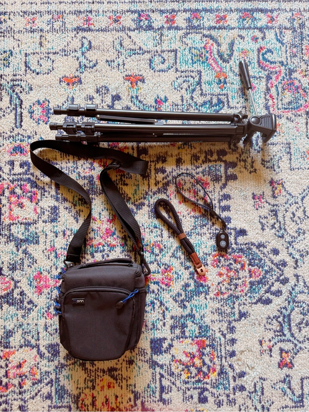 The Content Creator Bundle – Camera Bag Strap Remote Tripod